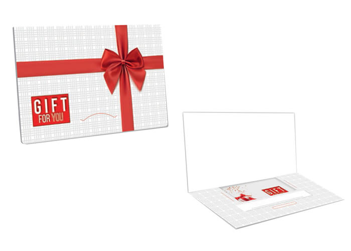 Slip-in envelope